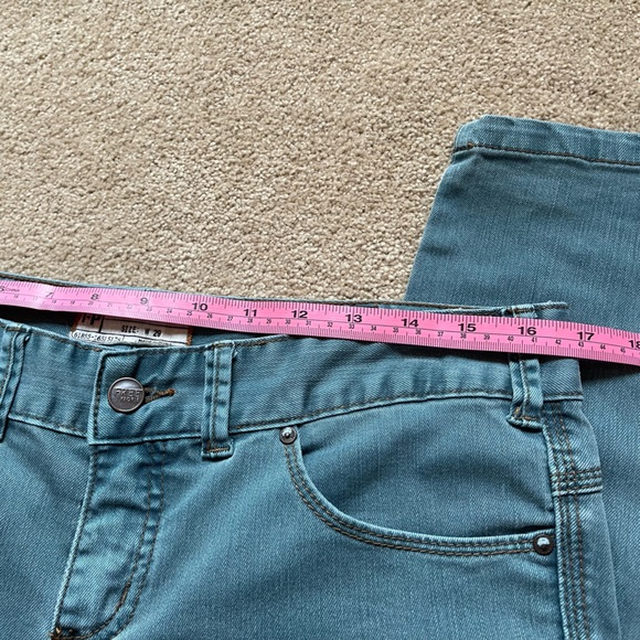 Free People Women’s 29 Faded Teal Mid-Rise Skinny Jeans - Picture 9 of 11